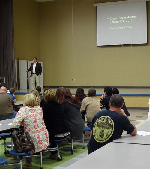 8th Grade Parent Meeting 